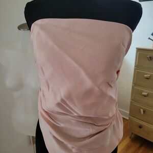 Zara Blush Pink Strapless Top